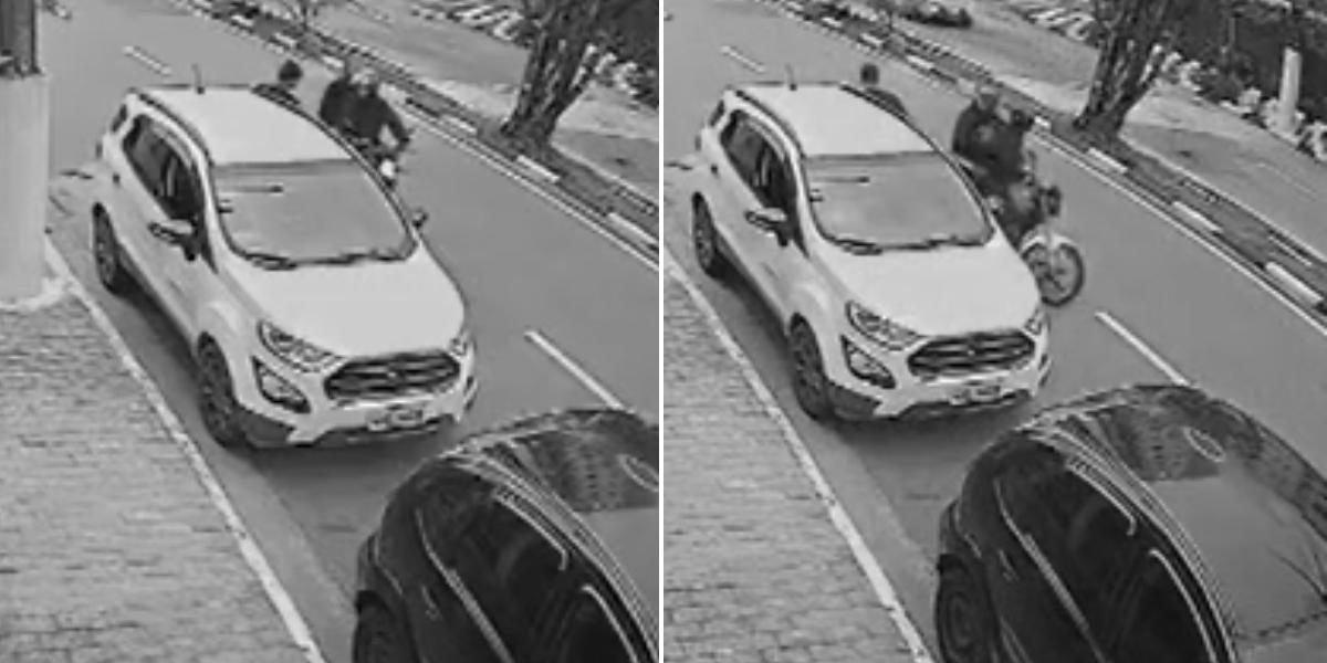 Assaltantes rendem motorista e roubam celulares, chave do carro e produtos